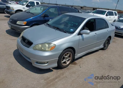 2005 Toyota Corolla S из США, поврежденный, VIN 1NXBR32E85Z551877